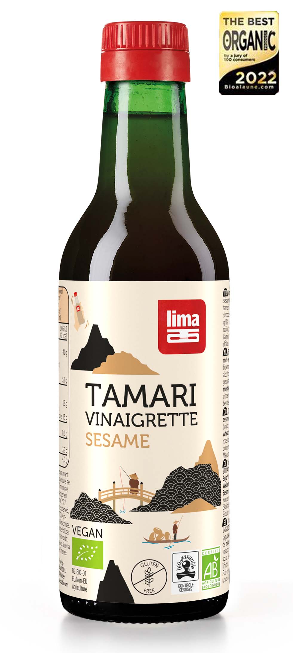 Lima Tamari vinaigrette roasted sesamé bio 250ml